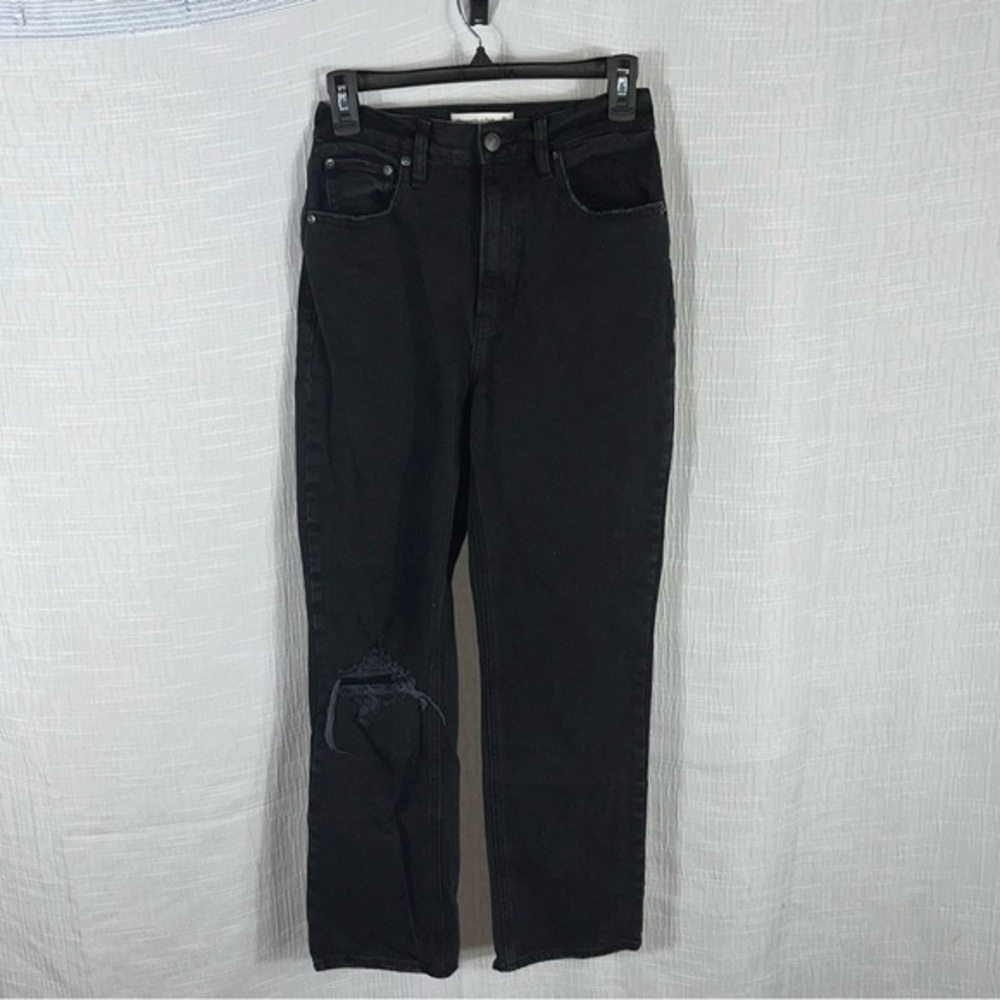 Abercrombie & Fitch The Ankle‎ Straight Ultra High Rise Jean curve love 0/25
